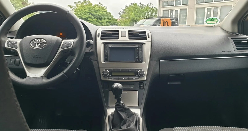 Toyota Avensis cena 23999 przebieg: 269989, rok produkcji 2009 z Elbląg małe 781